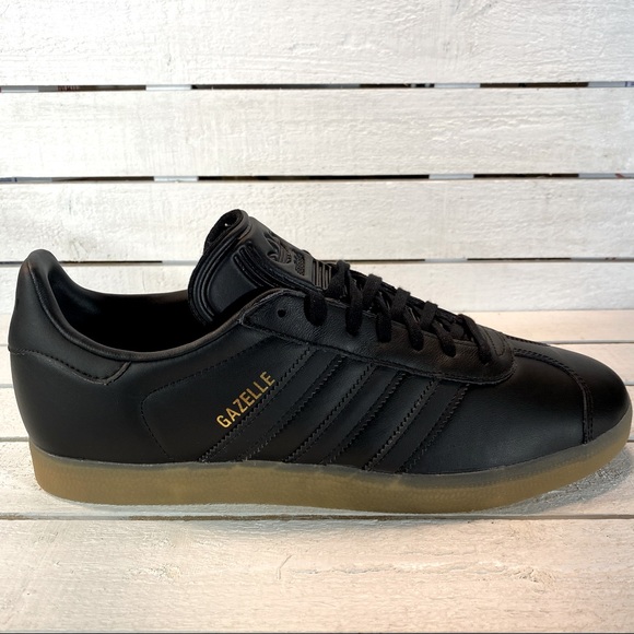 adidas gazelle black gum